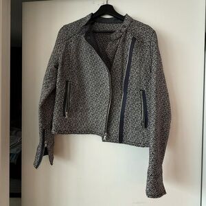 Gap Moto Wool blend blazer size medium
